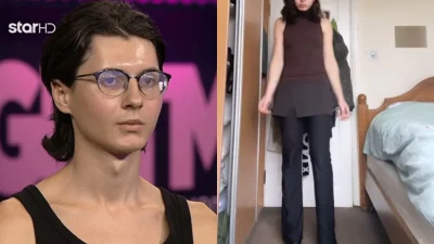 Samuel: 4 χρόνια μετά το GNTM έφυγε από την Ελλάδα και είναι αγνώριστος - Τα βίντεο με μακριά μαλλιά, γυναικεία ρούχα και γόβες