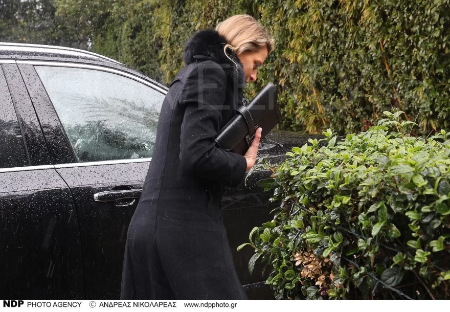 Μνημόσυνο τέως βασιλιά Κωνσταντίνου Τατιάνα Μπλάτνικ