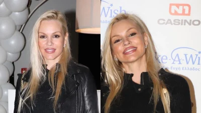 Βίκυ Κάβουρα: Με μαύρο κολάν και την κοιλίτσα φουσκωμένη - Οι πρώτες φωτογραφίες στον 5ο μήνα εγκυμοσύνης