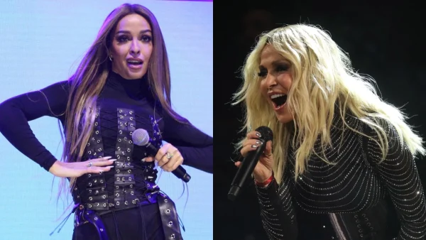 Άννα Βίσση & Ελένη Φουρέιρα: Τα ''έσπασαν'' τραγουδώντας μαζί στη σκηνή - Η μία με κολάν και μπότες και η άλλη με εφαρμοστό φόρεμα (Βίντεο)