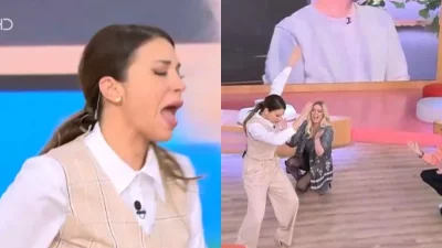 Ελένη Χατζίδου: ''Σείστηκε'' το πλατό του Star με το βαρύ ζεϊμπέκικό της - Άφωνος ο Ετεοκλής με τις φιγούρες της συζύγου του