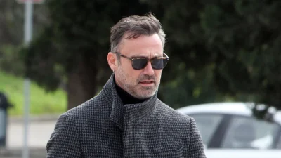 Ο Γιώργος Καπουτζίδης σε δημόσια εξοδό του