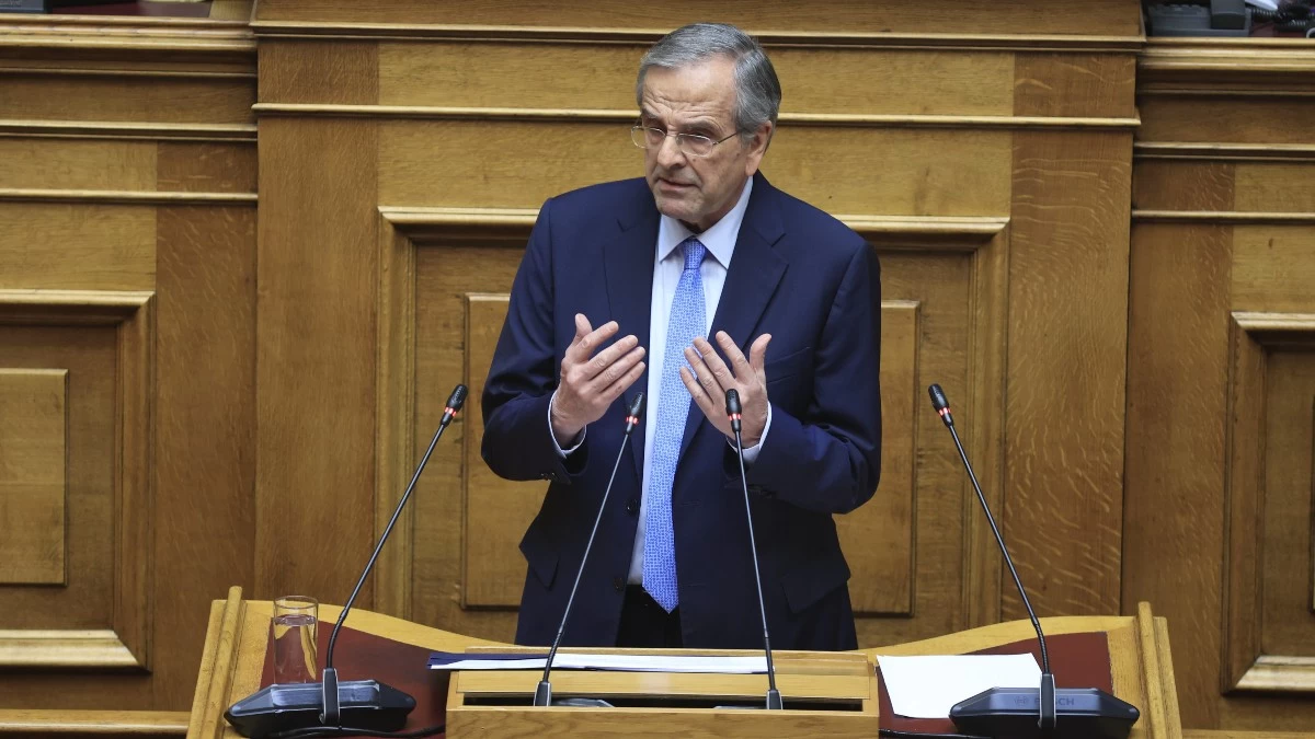 Κόλαφος ο Αντώνης Σαμαράς για το νομοσχέδιο των ομόφυλων ζευγαριών: «Δεν είναι προοδευτισμός η πολυγονεϊκή οικογένεια και η λογική των 69 φύλων»