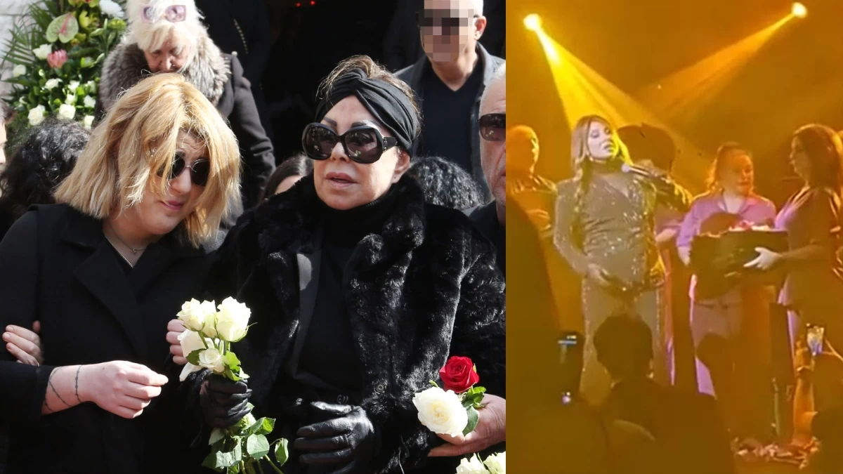 Άντζελα Δημητρίου: «Εδώ πάνω γελάω!» - Η πρώτη εμφάνιση στην πίστα μετά την απώλεια και την κηδεία της μητέρας της, Ελένης