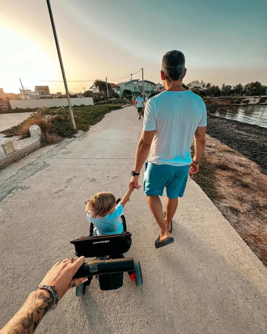 Βύρων Βασιλειάδης γιος