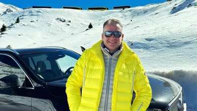 Γιώργος Λιάγκας: Στον Παρνασσό για σκι με τους γιους του - Oι οικογενειακές φωτογραφίες