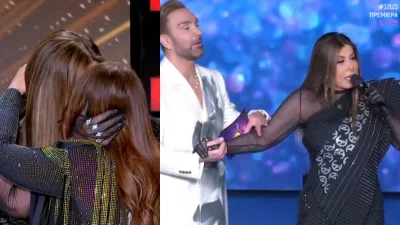 J2US: «Το αφιερώνω σε όλους τους άχρηστους!» - Η εμφάνιση και οι ατάκες της Άντζελας Δημητρίου στην πρεμιέρα του show