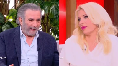 Λάκης Λαζόπουλος: «Παρότι ξανθιά...» - Σε αμηχανία η Ελένη Μενεγάκη με το σχόλιο που της έκανε! Πέρασε γρήγορα σε διαφημίσεις