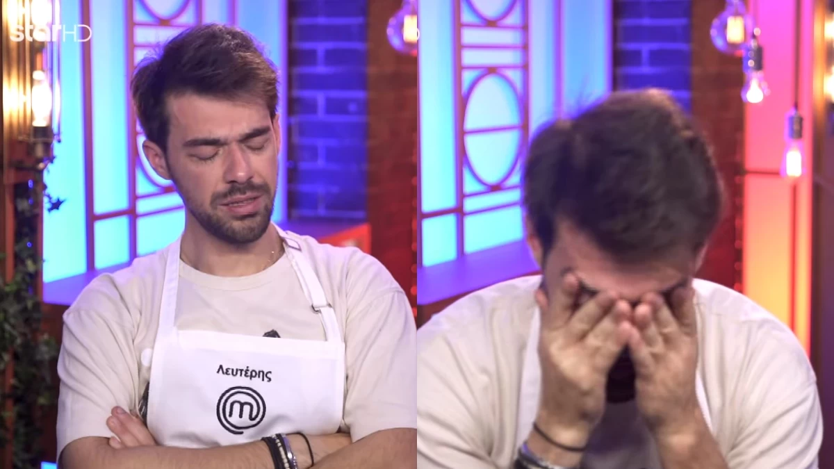 Masterchef 8 (26/2): «Δεν το λέω σε κανέναν...» - Ξέσπασε σε κλάματα ο Λευτέρης αποκαλύπτοντας το πρόβλημα υγείας που αντιμετωπίζει