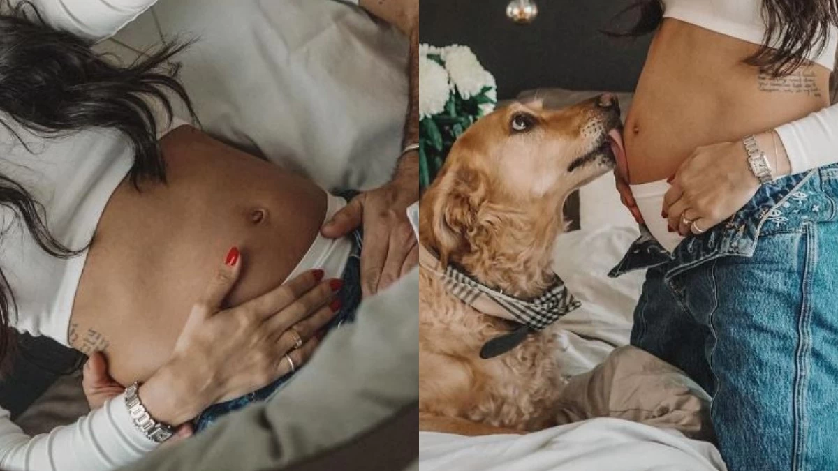 Ζευγάρι της ελληνικής showbiz περιμένει το πρώτο του παιδάκι - Οι φωτογραφίες στην 24η εβδομάδα της εγκυμοσύνης