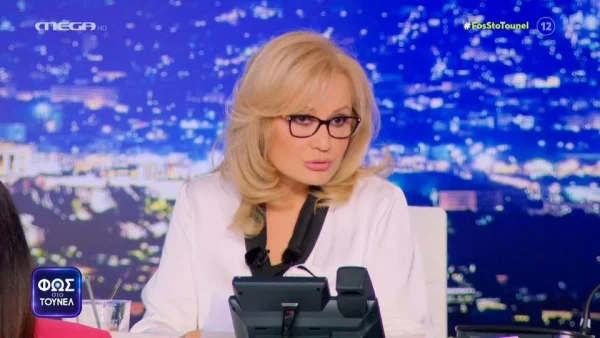 Αγγελική Νικολούλη: Η ανακοίνωση του Mega για το Φως στο Τούνελ