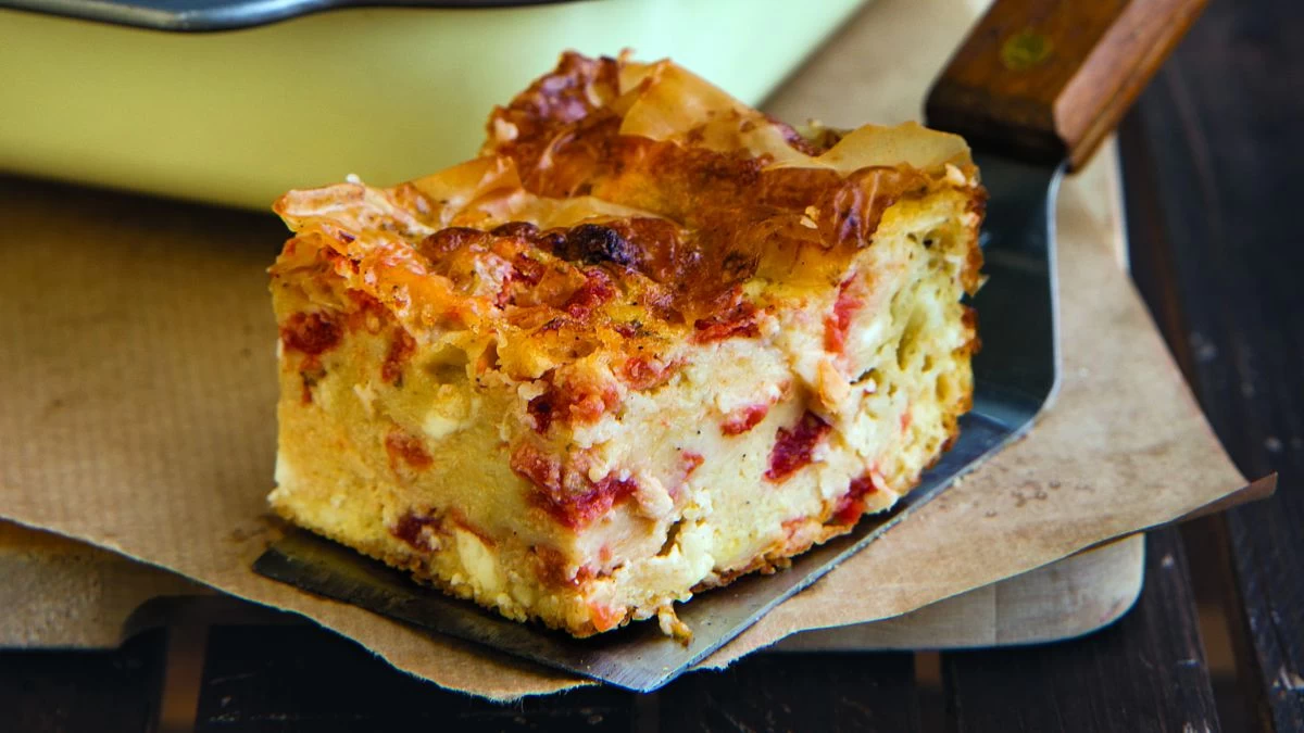 Πατσαβουρόπιτα με φέτα - Έχει λίγα υλικά και είναι πεντανόστιμη