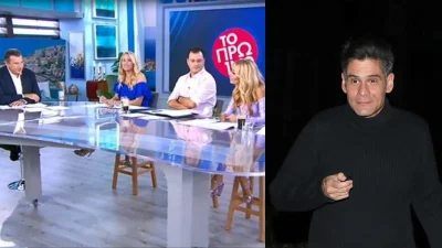 "Κόλαφος" ο Δημήτρης Ουγγαρέζος για το Πρωινό: «Ότι πετάχτηκαν και κάτι γλείφτες, μπας και τους παρατηρήσει ο παρουσιαστής τους...»