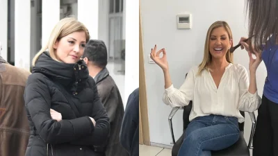 Ράνια Τζίμα: Με τζάκι, μοντέρνο σαλόνι και παραδοσιακή κουζίνα - Το διαμέρισμα που μένει με τον Γαβριήλ Σακελλαρίδη και την κόρη τους