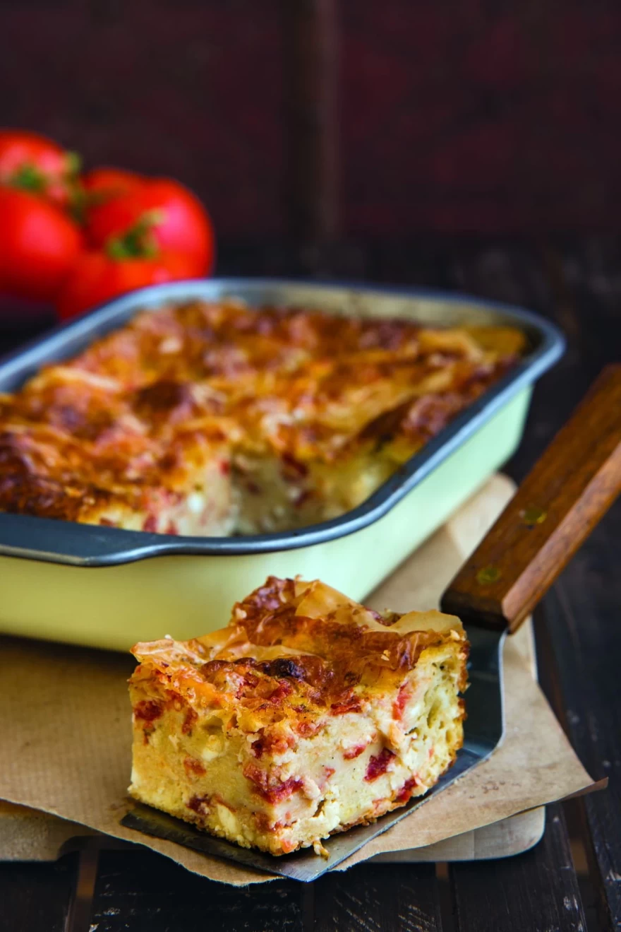 Μια γρήγορη και ωραία συνταγή για γραφείο είναι η πατσαβουρόπιτα