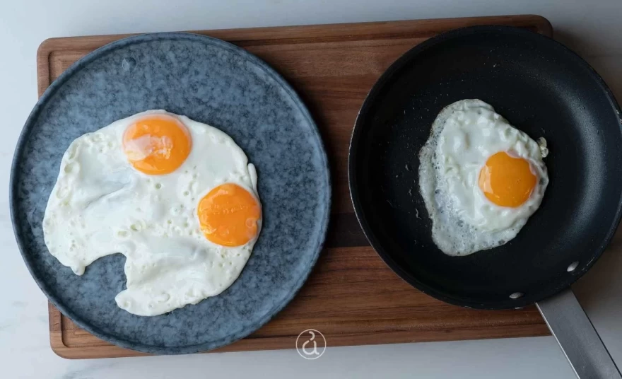Μυστικά - Αυγό τηγανητό - Ψήσιμο