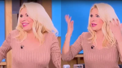 Ελένη Μενεγάκη: Χόρευε όλο νάζι μόλις μπήκε στο πλατό του MEGA - «Θέλω να πετάξω! Όταν το παιδάκι μου...»