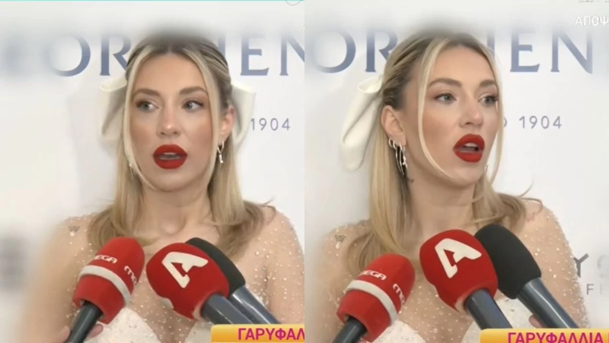 Γαρυφαλιά Καληφώνη: «Μένω μαζί με τον σύντροφό μου» - Η απάντηση περί γάμου με τον Χρήστο Μάστορα