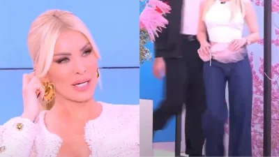 Super Κατερίνα: Μπήκαν "νιόπαντροι" στο πλατό με κουφέτα στο χέρι! «Θα τα βάλω κάτω από το μαξιλάρι» - Η αντίδραση της Καινούργιου