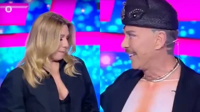 My Style Rocks 6/3: Με ζεβρέ ολόσωμη φόρμα και ψεύτικους κοιλιακούς ο Λάκης Γαβαλάς - «Αναρωτιέμαι αν το ζω αυτό!», άφωνη η Καραβάτου