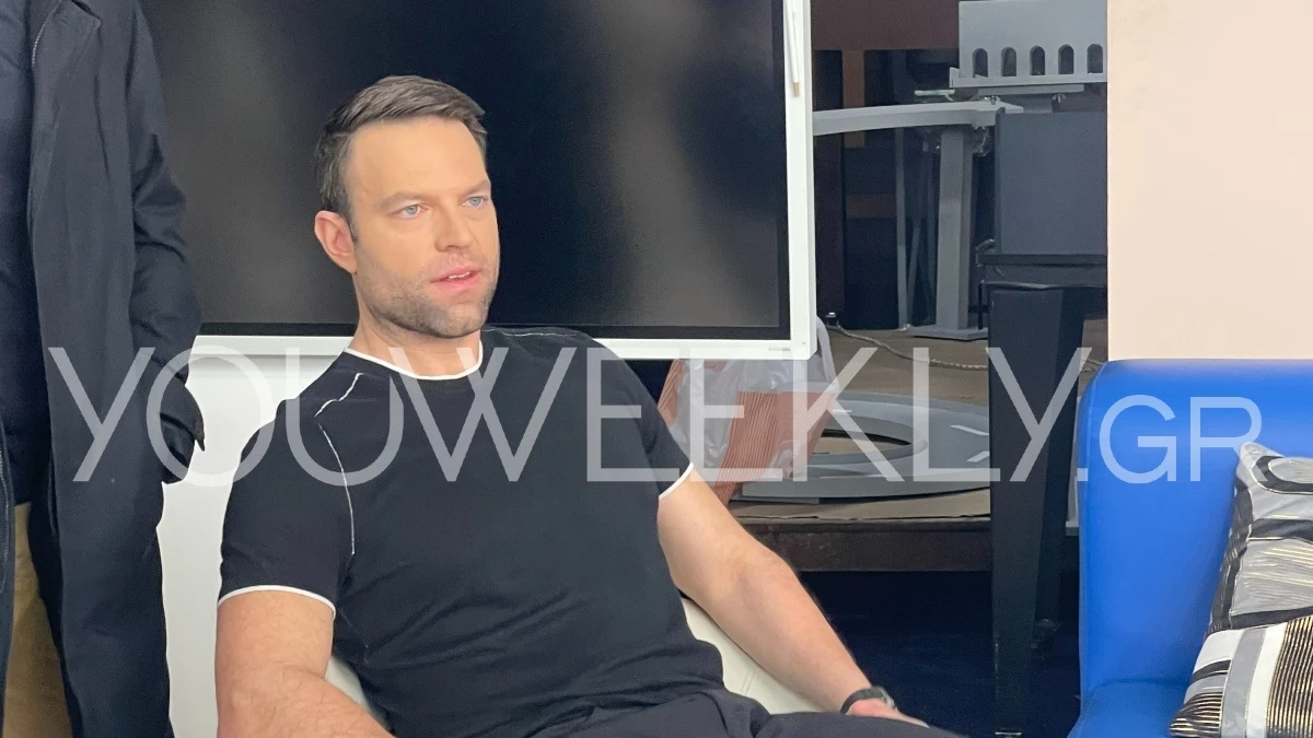 Αποκλειστικό: O Στέφανος Κασσελάκης στα backstage του "Πρωινού"