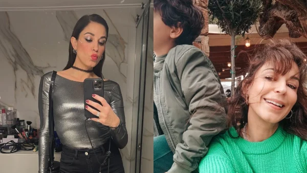 Κατερίνα Παπουτσάκη: Με λευκά έπιπλα και χρωματιστά χαλιά - Φωτογραφίες από το σπίτι με την τεράστια βεράντα που μένει με τα παιδιά της