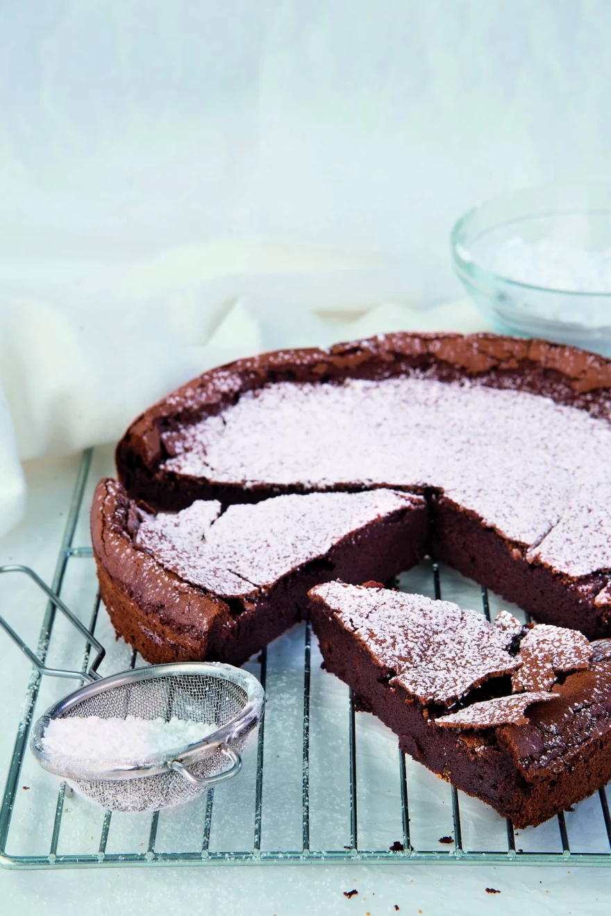 Πανεύκολο κέικ σοκολάτας χωρίς αλεύρι