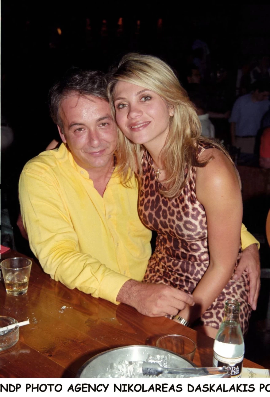 Ο Μικρούτσικος με την Φωτεινή Γεωργαντά