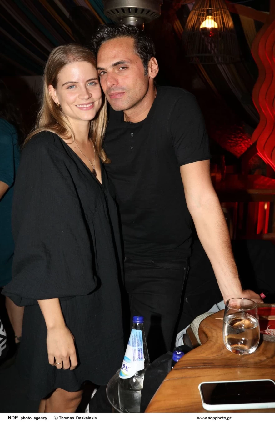 Δανάη Μιχαλάκη - Γιώργος Παπαγεωργίου - Κόρη - Βάφτιση