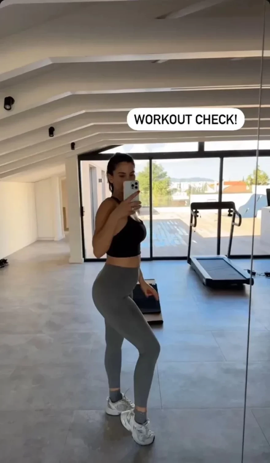 Χριστίνα Μπόμπα γυμναστήριο σπιτιού