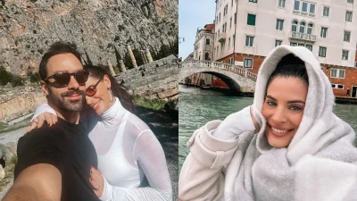 Χριστίνα Μπόμπα: Ταξίδι "αστραπή" στη Γερμανία χωρίς τον Σάκη Τανιμανίδη και τις κόρες τους - Τι συνέβη