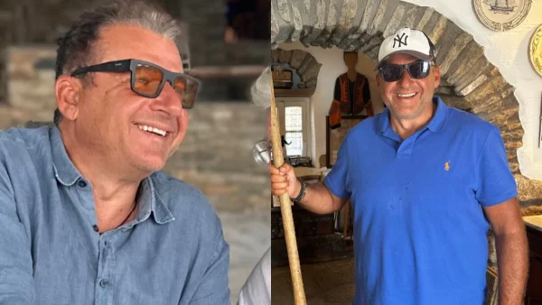 Γιώργος Λιάγκας: Δε μοιάζει με σπίτι εργένη - Η μίνιμαλ μεζονέτα του με αναπαυτικούς καναπέδες και μεγάλη εσωτερική σκάλα στα Νότια Προάστια