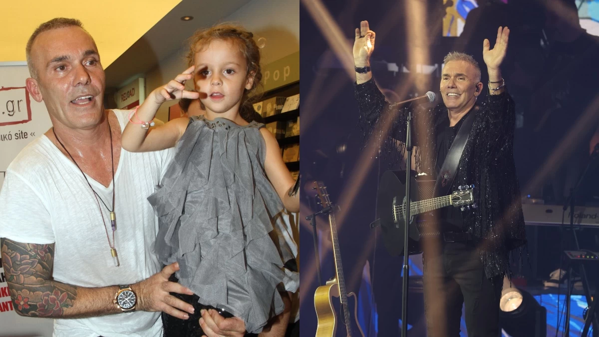 Στέλιος Ρόκκος: Ολόκληρη γυναίκα η 16χρονη κόρη του, Μέλια Ρόκκου - Με τακούνια & αποκαλυπτική φούστα κάτω από τη σκηνή του Posidonio