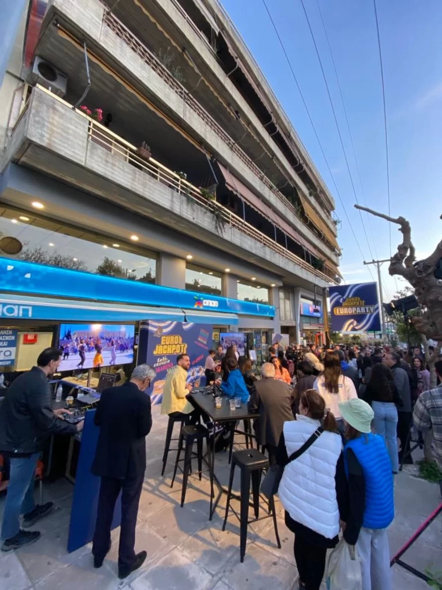 Χαμός στο Eurojackpot party του ΟΠΑΠ με την Μαρίνα Σάττι