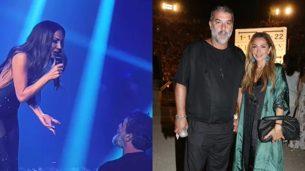 Δέσποινα Βανδή: Δεν έπαιρνε τα μάτια του από πάνω της - Τα λόγια που της ψέλλισε ο Βασίλης Μπισμπίκης κάτω από την πίστα (Βίντεο)