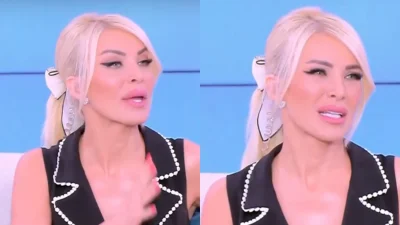 Κατερίνα Καινούργιου: Η αντίδρασή της όταν ακούστηκε στον αέρα το όνομα του Ανδρέα Μικρούτσικου
