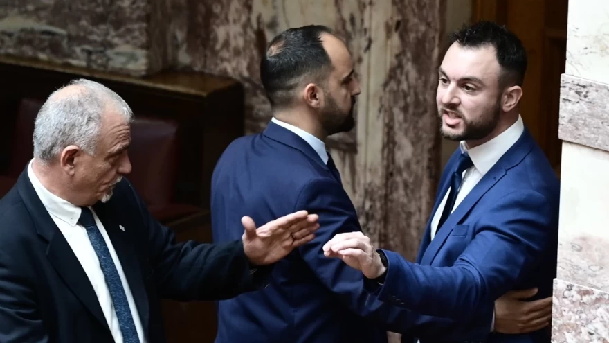 Τσακωμός - Βουλή 