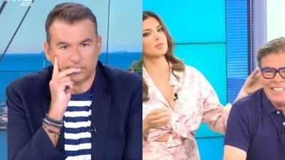 Γιώργος Λιάγκας για την ατάκα της Τσιμτσιλή στον Παπανώτα: «Την πρώτη φορά φαντάζομαι αναφέρεται όταν με ακολουθήσει στον ΣΚΑΙ»