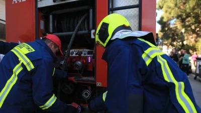 Κρήτη: Φωτιά κοντά στο Ναύσταθμο της Σούδας στα Χανιά - Στάλθηκε μήνυμα 112 για εκκένωση