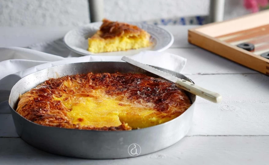 Συνταγή - Γαλατόπιτα Μάνης - Αργυρώ