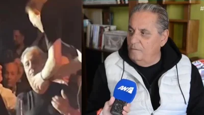 Ζαφείρης Μελάς: «Δεν είναι η πρώτη φορά που με φίλησε! Σταμάτη μην το ξανακάνεις» - Η αντίδραση της γυναίκας του στο φιλί με τον Γονίδη στο στόμα