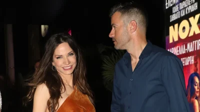 Κατερίνα Γερονικολού & Γιάννης Τσιμιτσέλης: Σε σπάνια τρυφερά τετ - α - τετ στα μπουζούκια! Μαζί με τη γυναίκα που θα τους παντρέψει