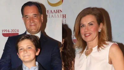Ευγενία Μανωλίδου: Όλα τα βλέμματα στην κόρη της από τον πρώτο της γάμο στην οικογενειακή εμφάνιση με τον Άδωνι Γεωργιάδη και τον μεγάλο γιο τους