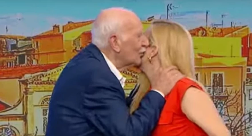 Παπαδάκης Αναστασοπούλου φιλί