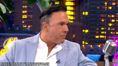 Ποσειδώνας Γιαννόπουλος: «Δεν τα έχω ξαναπεί αυτά ποτέ!» - Η δύσκολη σχέση με τον πατέρα του, ο θάνατος του αδερφού του και η συγγνώμη στον Στέλιο Κρητικό