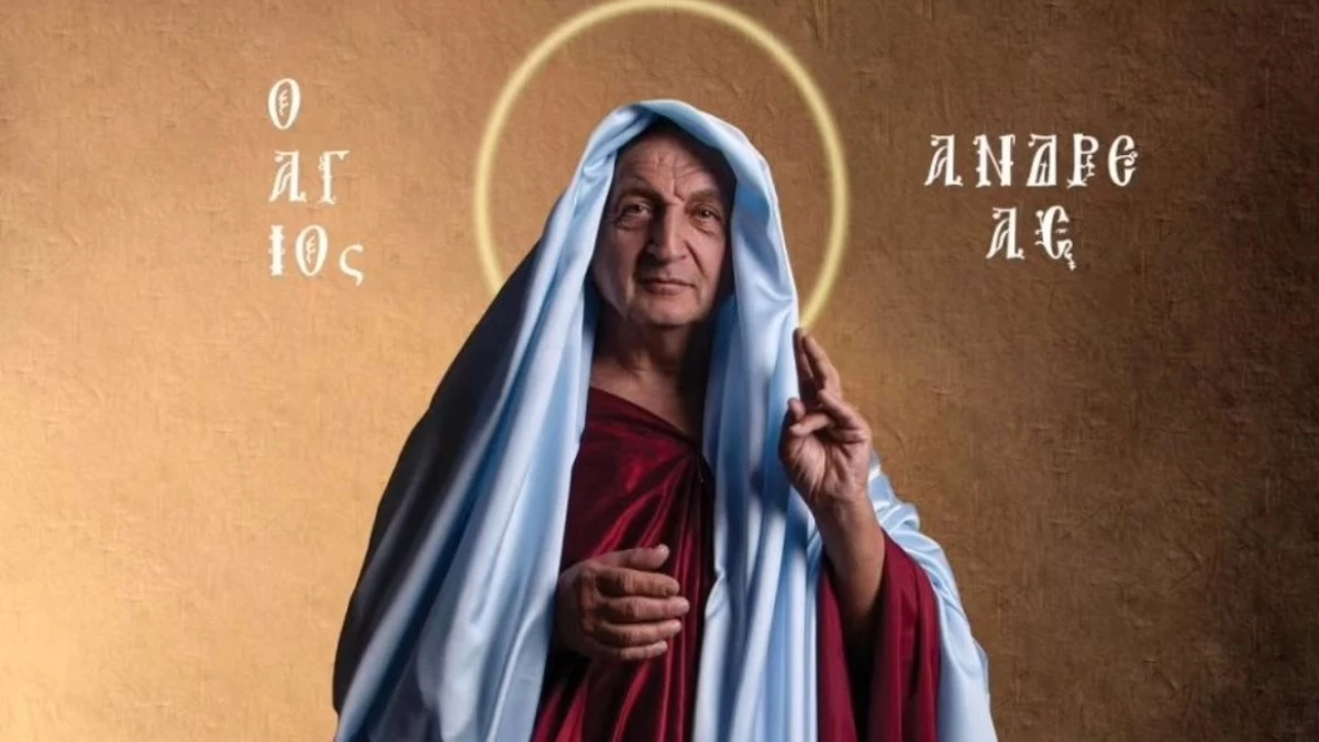 Σπύρος Μπιμπίλας: Πόζαρε για περιοδικό ως Άγιος Ανδρέας - «Πάντα θα υπάρχουν αντιδράσεις από ανθρώπους στενόμυαλους»
