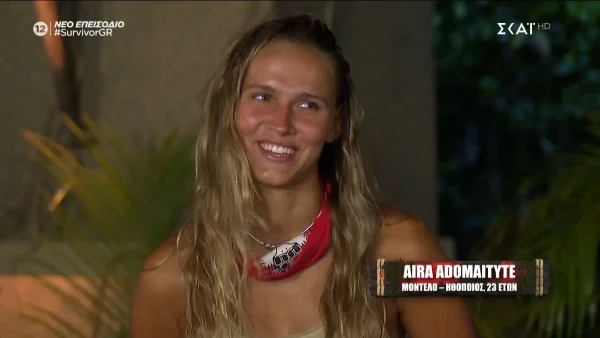 Survivor: Η Aira Adomaityte αποχώρησε λίγο πριν την ένωση - Πόσα χιλιάδες ευρώ πήρε