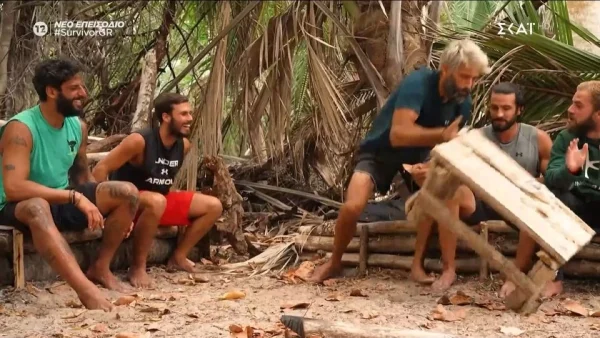 Survivor 14/4: Πυρ και μανία ο Αλέξης Παππάς - Η αντίδρασή του στο άκουσμα της έλευσης του Τζέιμς Καφετζή