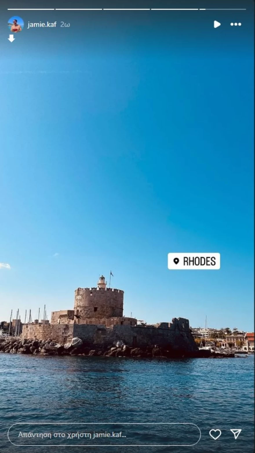 Τζέιμς Καφετζής Επέστρεψε στη Ρόδο μετά το Survivor