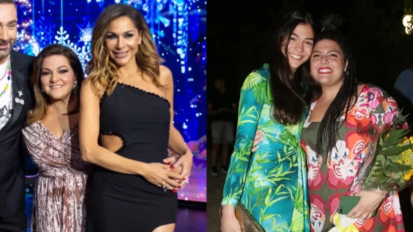 Βίκυ Σταυροπούλου & Δέσποινα Βανδή: «Μας έκαναν έκπληξη οι τσουπρίτσες» - Οι κόρες τους συναντήθηκαν στο Λονδίνο